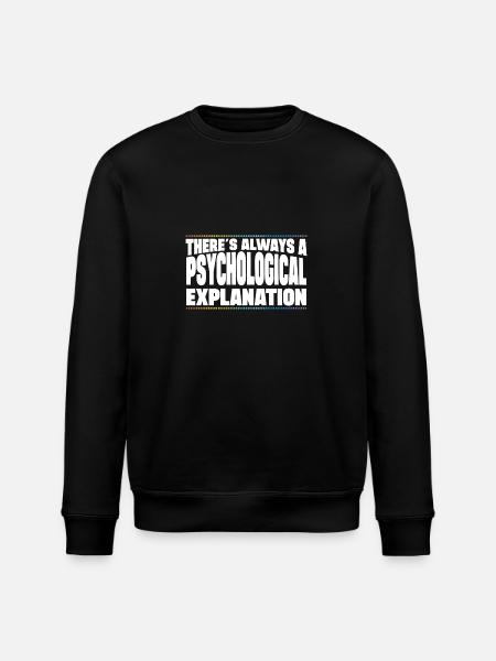 Psychological Explanation Professional Forensic - Stanley/Stella ROLLER Unisex Organic Sweatshirt - black