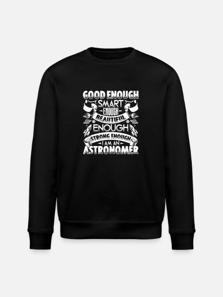 Astronomer Strong Astronomer - Stanley/Stella ROLLER Unisex Organic Sweatshirt - black