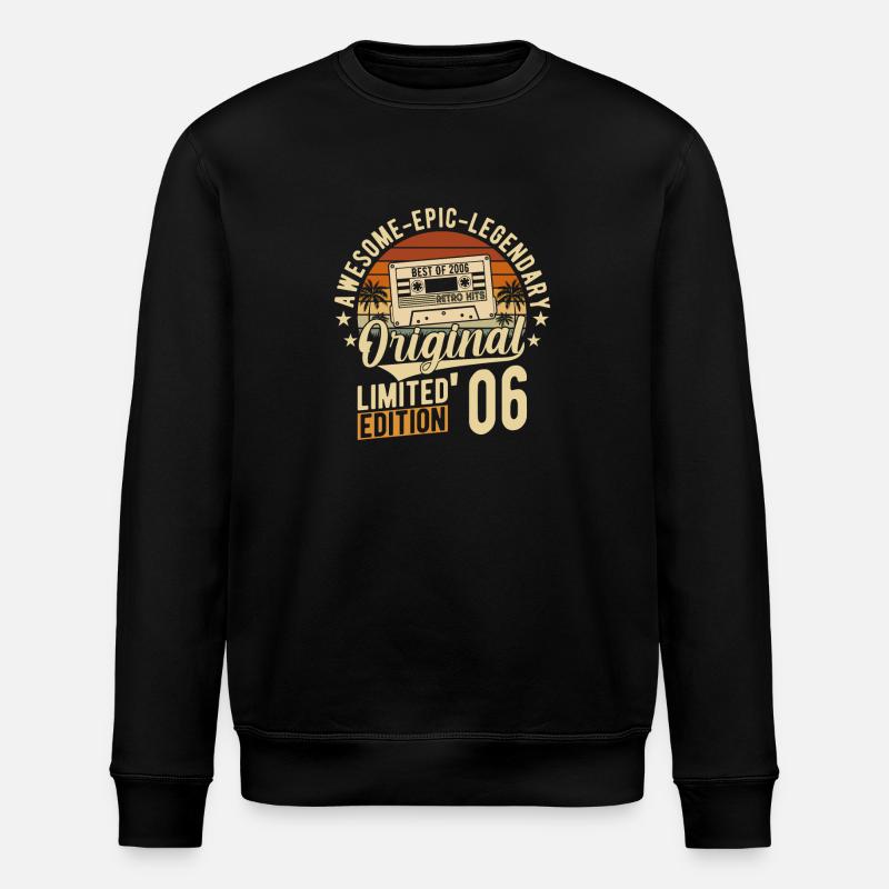 Legendary 2006 - Stanley/Stella ROLLER Unisex Organic Sweatshirt - black