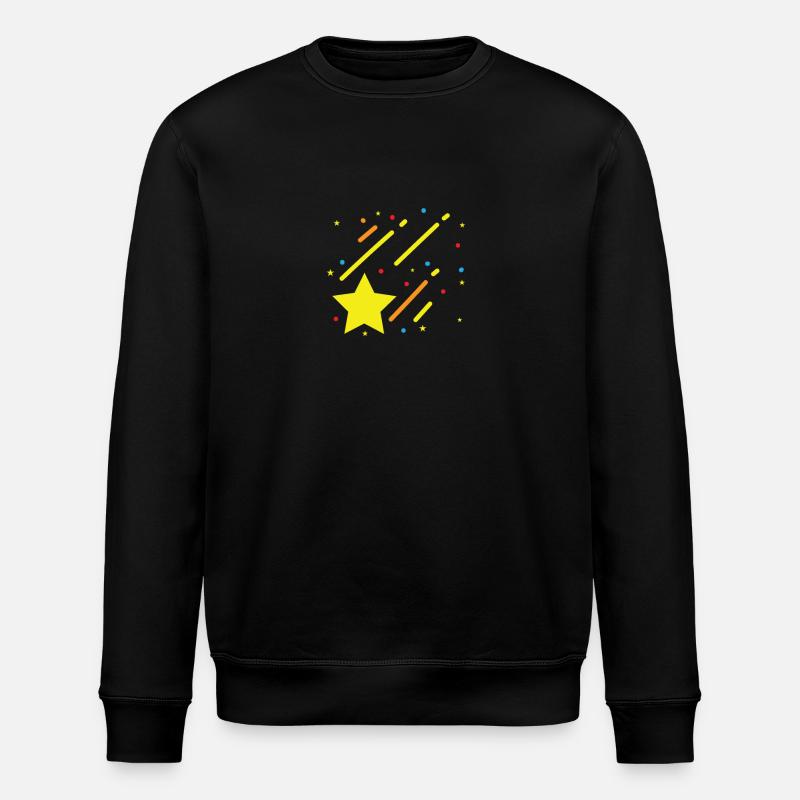 Étoile, Ciel Nocturne, Terre - Sweat bio ROLLER Stanley/Stella Unisexe - noir