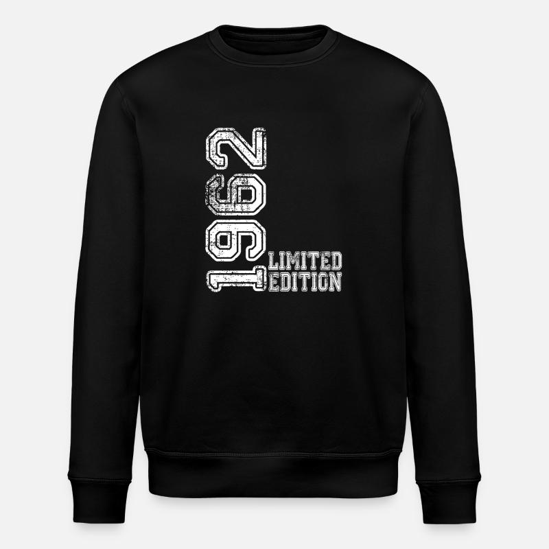 Édition limitée 1962 - Sweat bio ROLLER Stanley/Stella Unisexe - noir