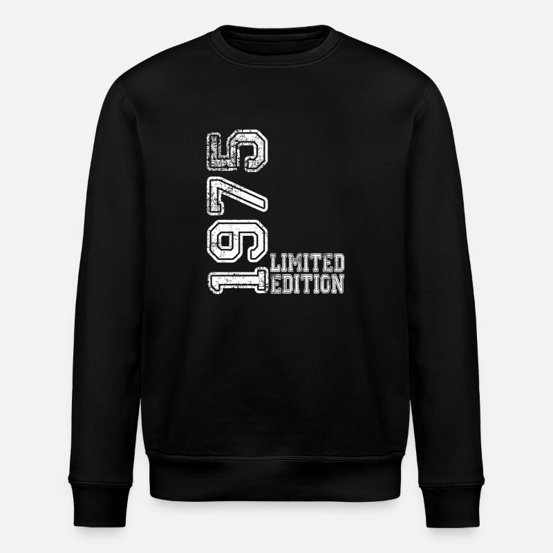 Limited Edition 1975 - Stanley/Stella Unisex Bio-Sweatshirt ROLLER - Schwarz