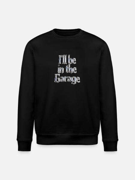 Car Mechanic Hobby Garage Model Making Mechanic - Stanley/Stella ROLLER Unisex Organic Sweatshirt - black