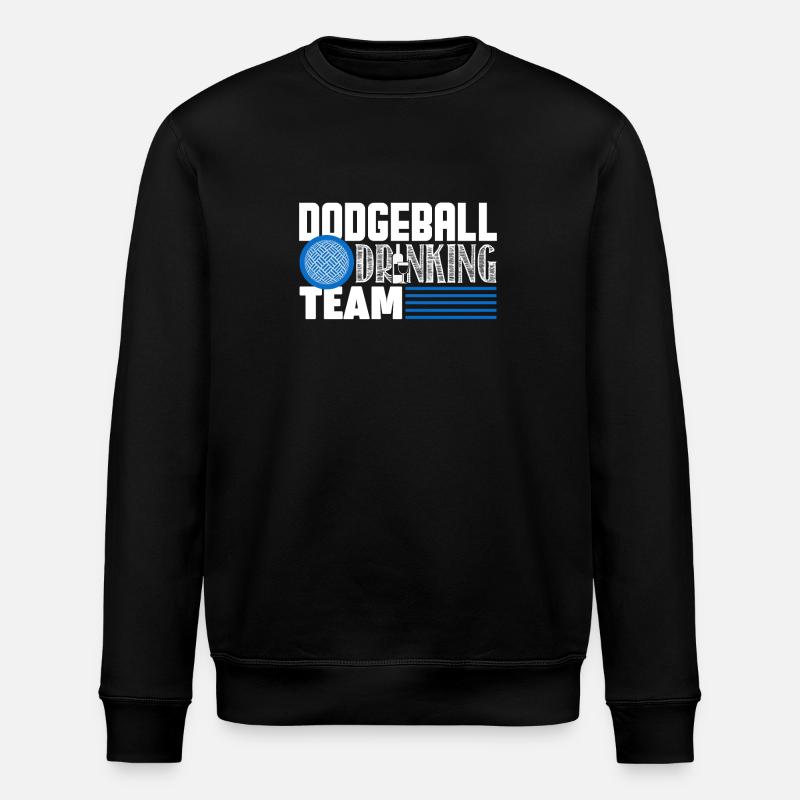Dodgeball Dodgeball Drinking Team - Stanley/Stella ROLLER Unisex Organic Sweatshirt - black