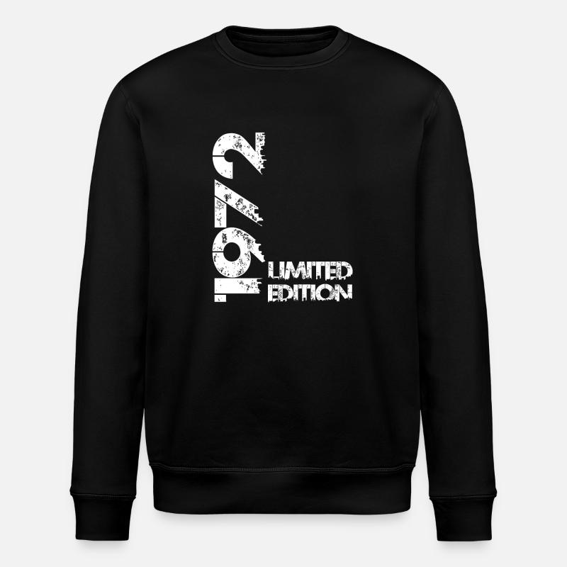 Édition limitée 1972 - Sweat bio ROLLER Stanley/Stella Unisexe - noir