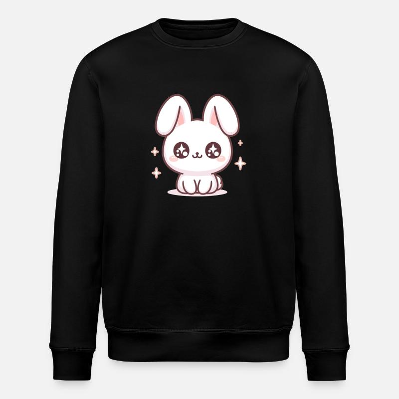 Bubble Tea Lapin Kawaii - Sweat bio ROLLER Stanley/Stella Unisexe - noir