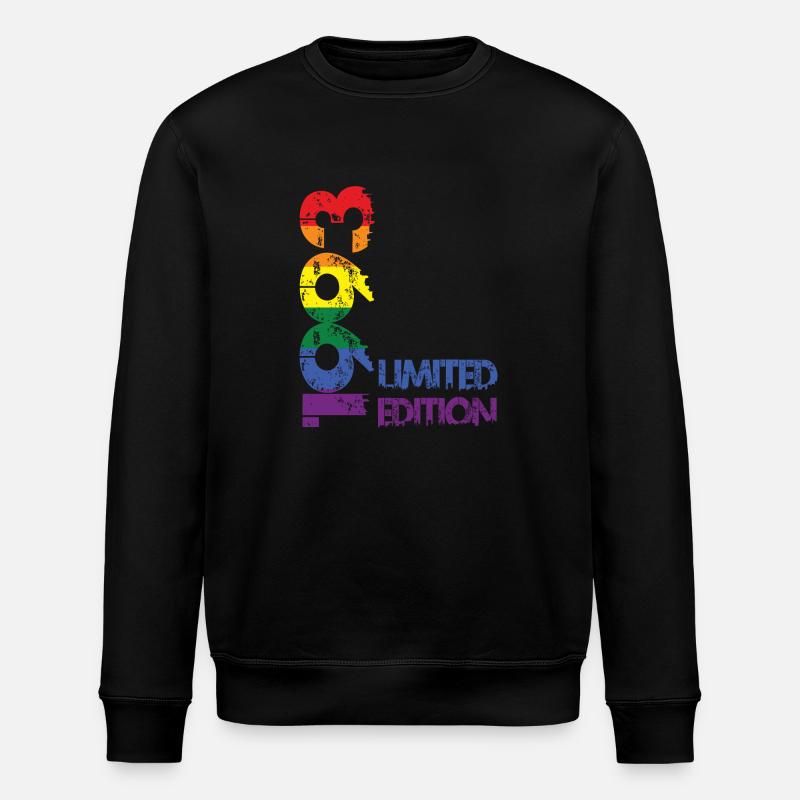 Édition limitée 1993 - Sweat bio ROLLER Stanley/Stella Unisexe - noir