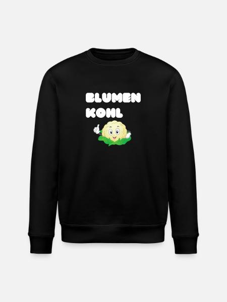 Blumenkohl - Stanley/Stella Unisex Bio-Sweatshirt ROLLER - Schwarz