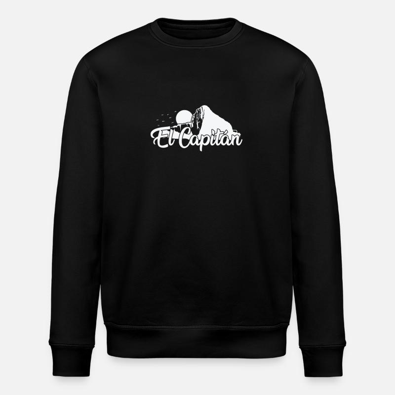 El Capitan Yosemite-Nationalpark Kalifornien - Stanley/Stella Unisex Bio-Sweatshirt ROLLER - Schwarz