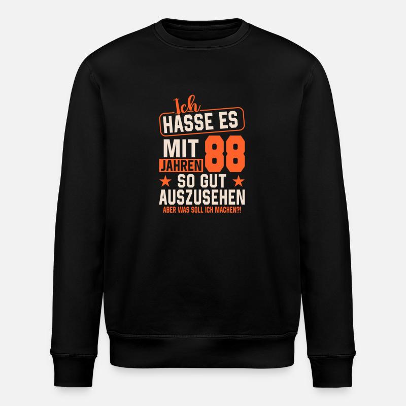 Legends of 88 - Stanley/Stella Unisex Bio-Sweatshirt ROLLER - Schwarz