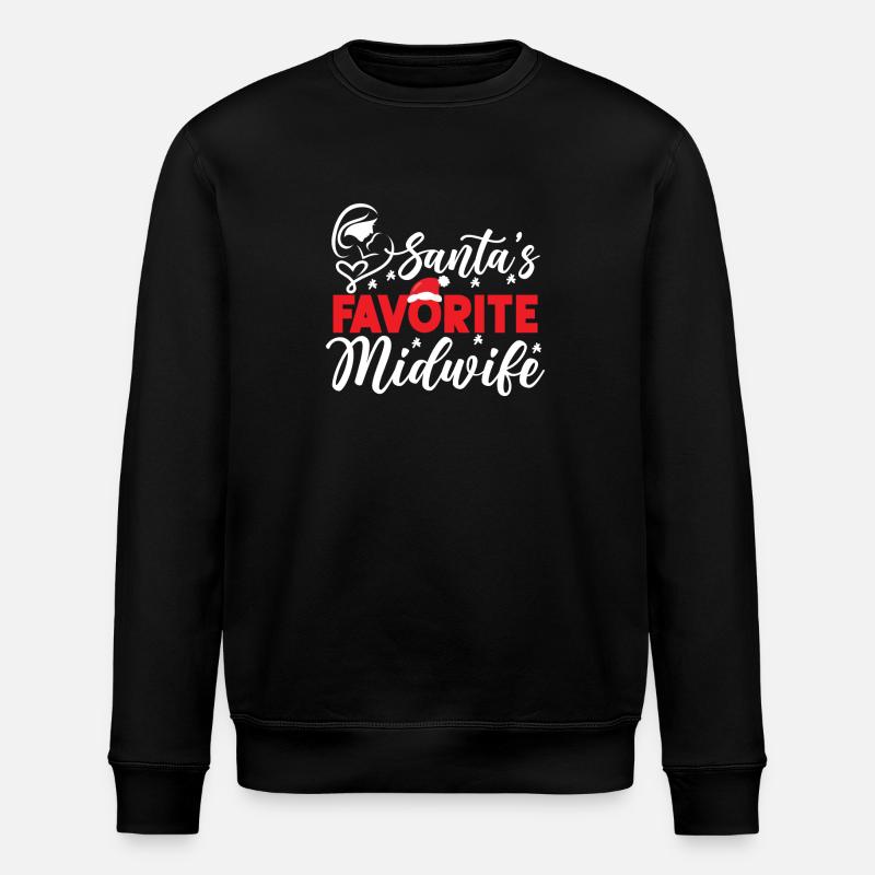 Infirmière sage-femme accoucheuse - Sweat bio ROLLER Stanley/Stella Unisexe - noir