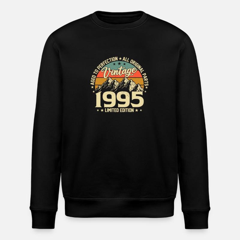 Légendaire Né en 1995 - Sweat bio ROLLER Stanley/Stella Unisexe - noir