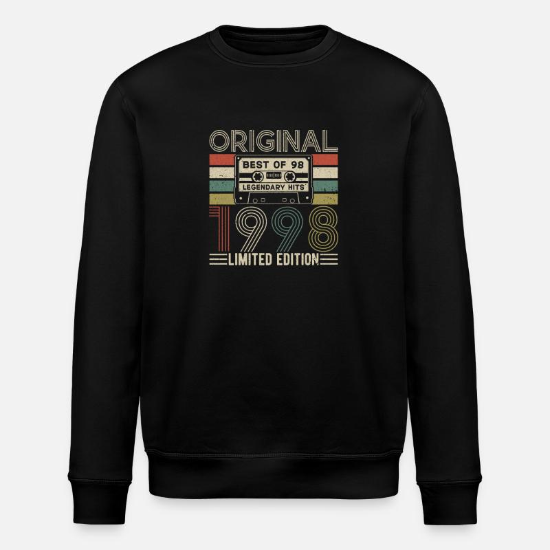 Born Legends 199 - Stanley/Stella ROLLER Unisex Organic Sweatshirt - black
