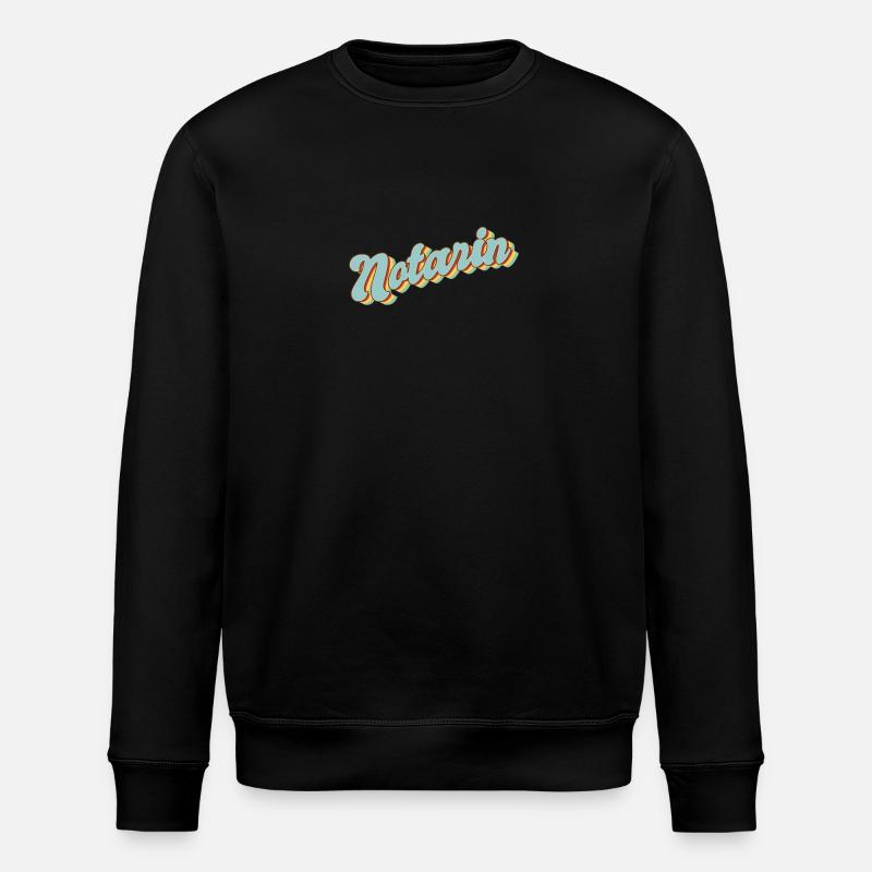 Lawyer Graduation Gift Notary - Stanley/Stella ROLLER Unisex Organic Sweatshirt - black