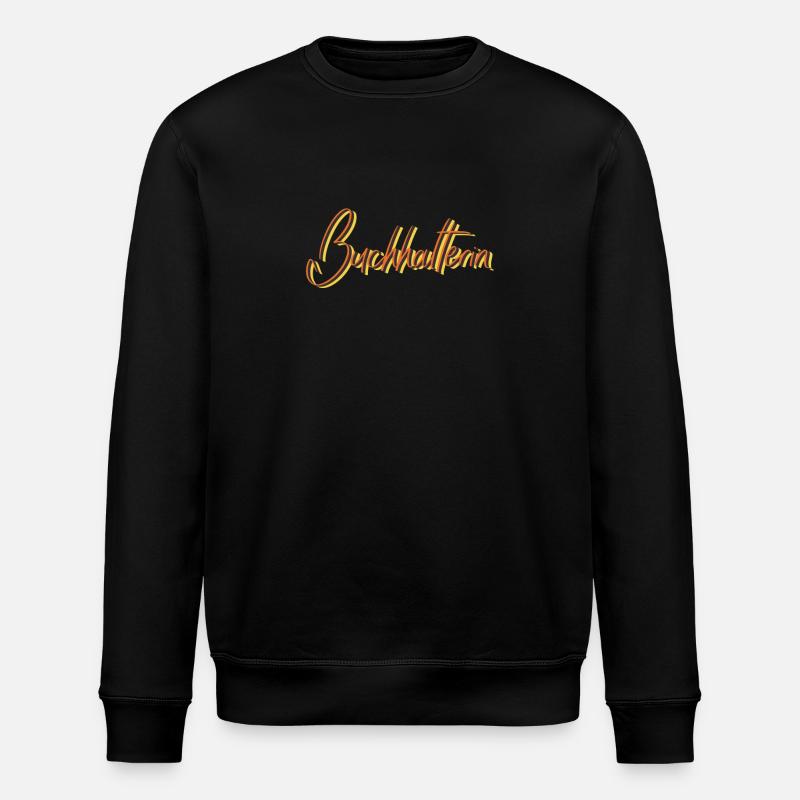 Buchhaltung Abschluss-Geschenk Buchhalterin - Stanley/Stella Unisex Bio-Sweatshirt ROLLER - Schwarz