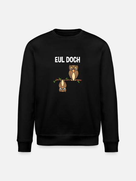 Eul Doch - Stanley/Stella Unisex Bio-Sweatshirt ROLLER - Schwarz