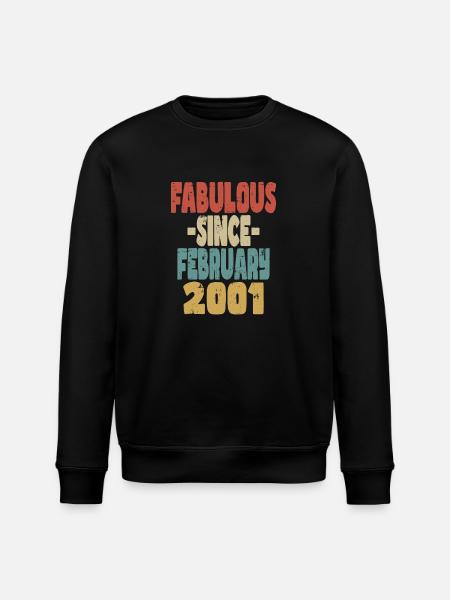 Fabuleux Février 2001 - Sweat bio ROLLER Stanley/Stella Unisexe - noir