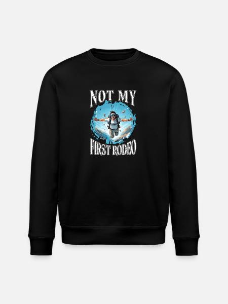 SKYDIVER Fallschirmspringen SKYDIVING - Stanley/Stella ROLLER Unisex Organic Sweatshirt - black