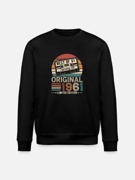 Birthday legend 2011 - Stanley/Stella ROLLER Unisex Organic Sweatshirt - black