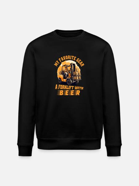 Gaffeltruck Driver Warehouse Manager Warehouse Ist Funny - Stanley/Stella økologisk unisex-sweatshirt ROLLER - sort