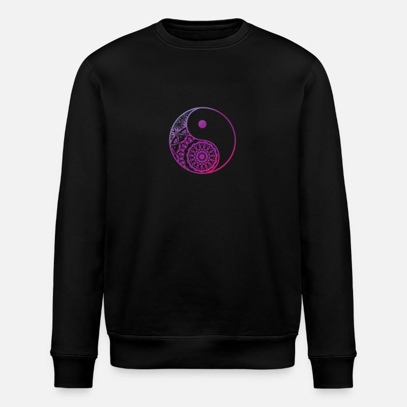 Équilibre Yin et Yang Chine - Sweat bio ROLLER Stanley/Stella Unisexe - noir