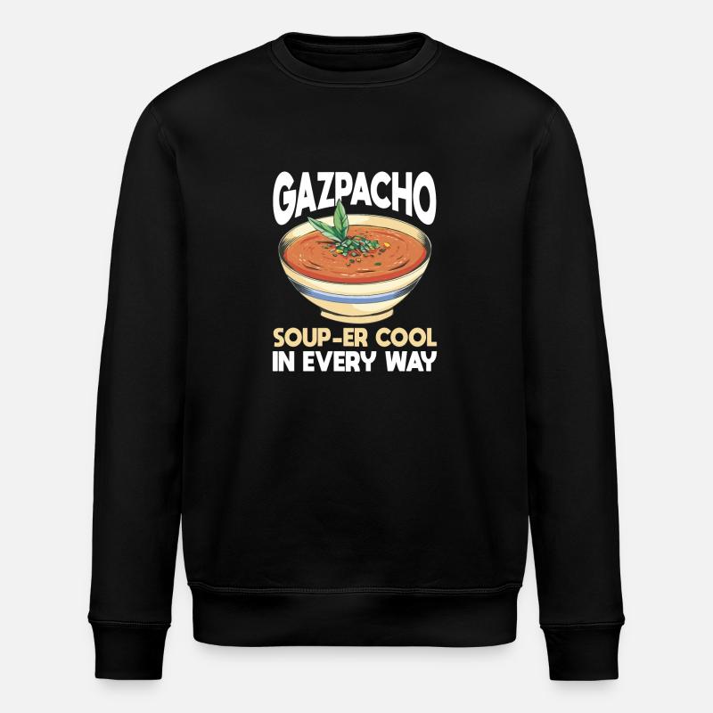 Gazpacho - Stanley/Stella ROLLER Unisex Organic Sweatshirt - black