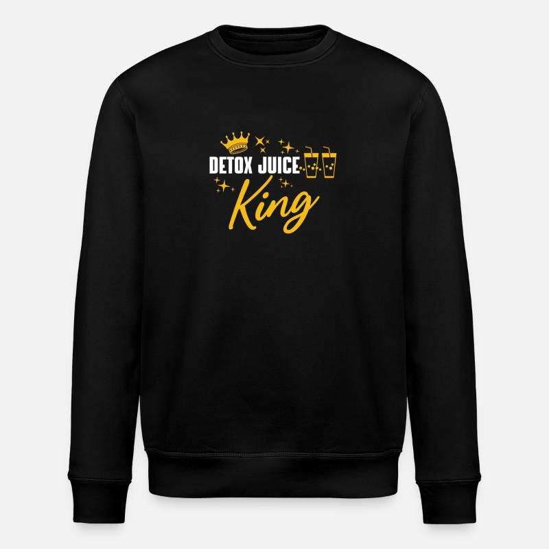 Roi du jus détox - Sweat bio ROLLER Stanley/Stella Unisexe - noir
