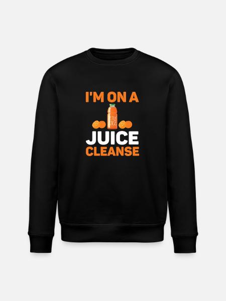 Detox – Juice Cleansing - Stanley/Stella ROLLER Unisex Organic Sweatshirt - black