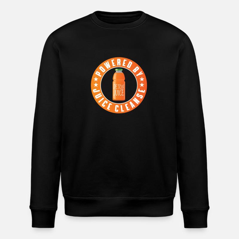 Propulsé par Juice Cleanse - Sweat bio ROLLER Stanley/Stella Unisexe - noir