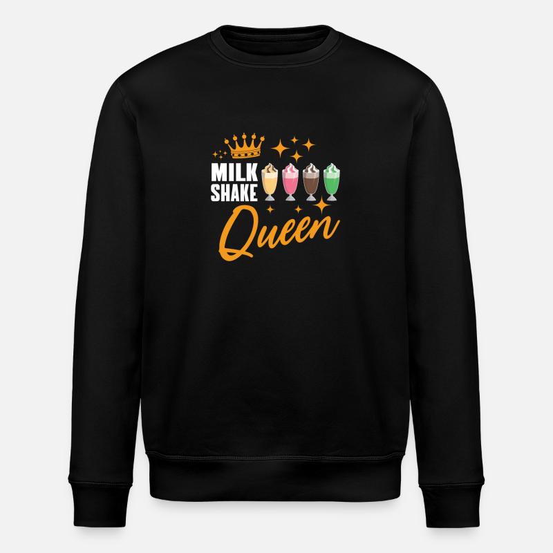 Reine du milkshake - Sweat bio ROLLER Stanley/Stella Unisexe - noir