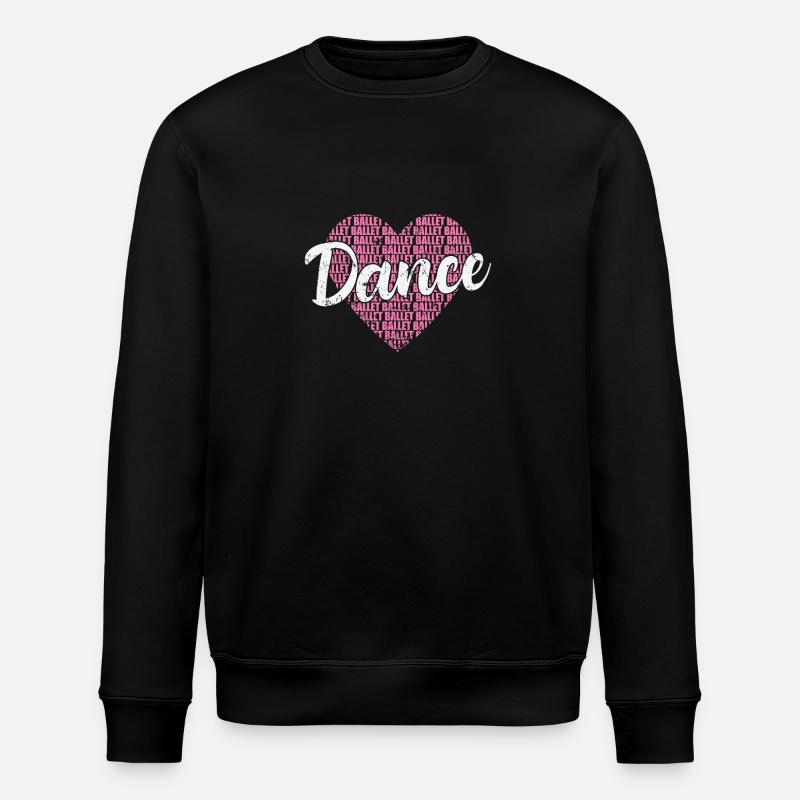 Danse Classique Coeur - Sweat bio ROLLER Stanley/Stella Unisexe - noir