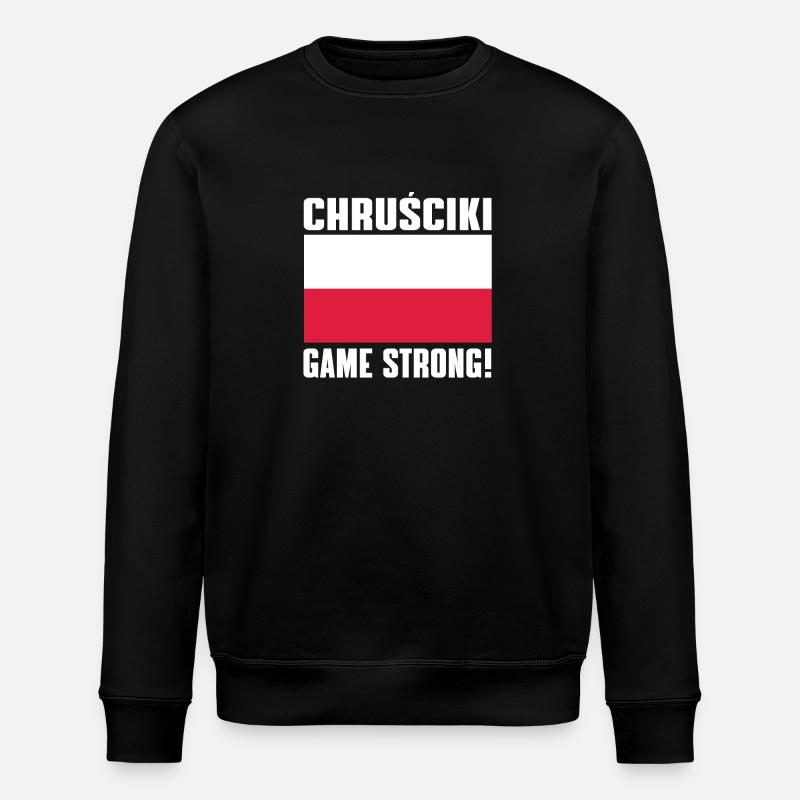 Chrusciki Jeu Fort - Sweat bio ROLLER Stanley/Stella Unisexe - noir