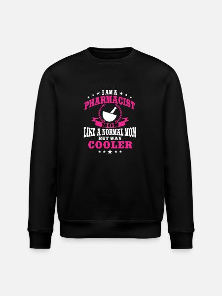 Apoteker Mom - Stanley/Stella ROLLER Unisex Organic Sweatshirt - black
