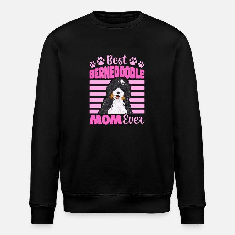 Chien Bernedoodle - Sweat bio ROLLER Stanley/Stella Unisexe - noir