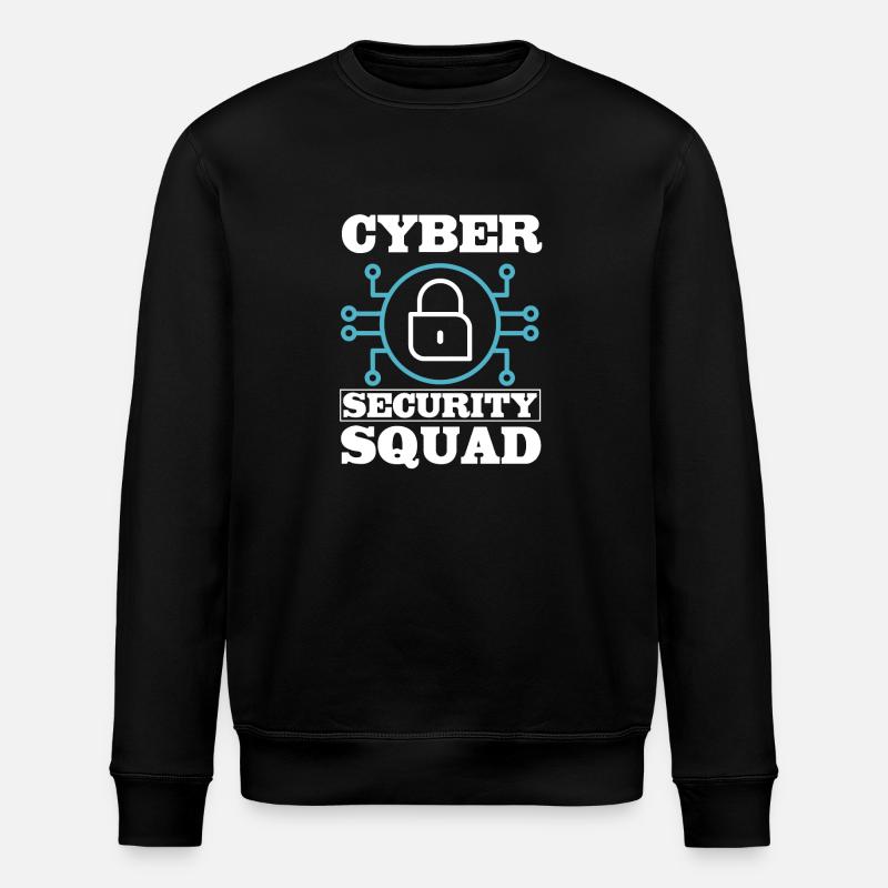 Cyber Security Squad - Stanley/Stella ROLLER Unisex Organic Sweatshirt - black