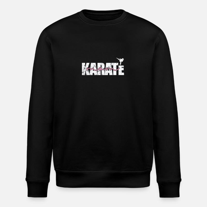 Karaté Maman - Sweat bio ROLLER Stanley/Stella Unisexe - noir