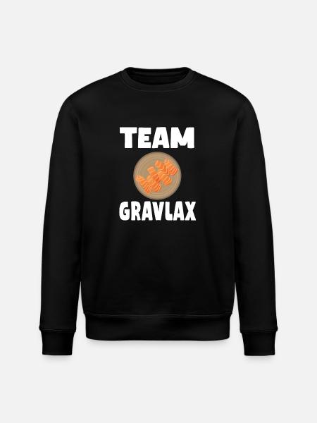 L’équipe Gravlax - Sweat bio ROLLER Stanley/Stella Unisexe - noir