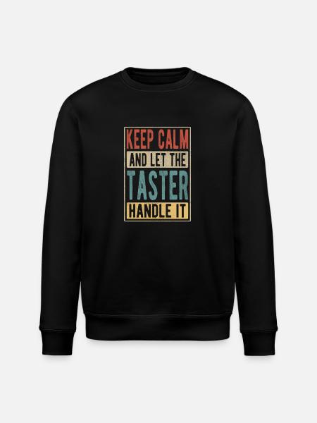 Probier-Retro-Geschenk - Stanley/Stella Unisex Bio-Sweatshirt ROLLER - Schwarz