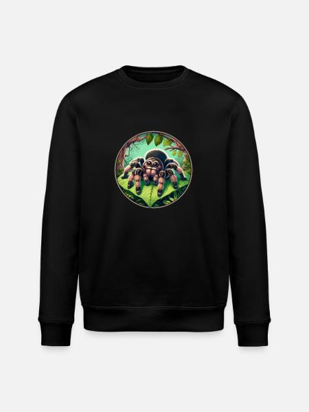 Tarantula - Stanley/Stella ROLLER Unisex Organic Sweatshirt - black