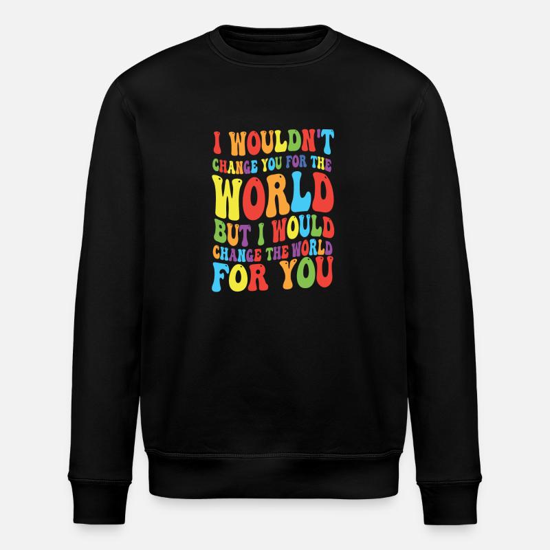 Autism - Stanley/Stella ROLLER Unisex Organic Sweatshirt - black