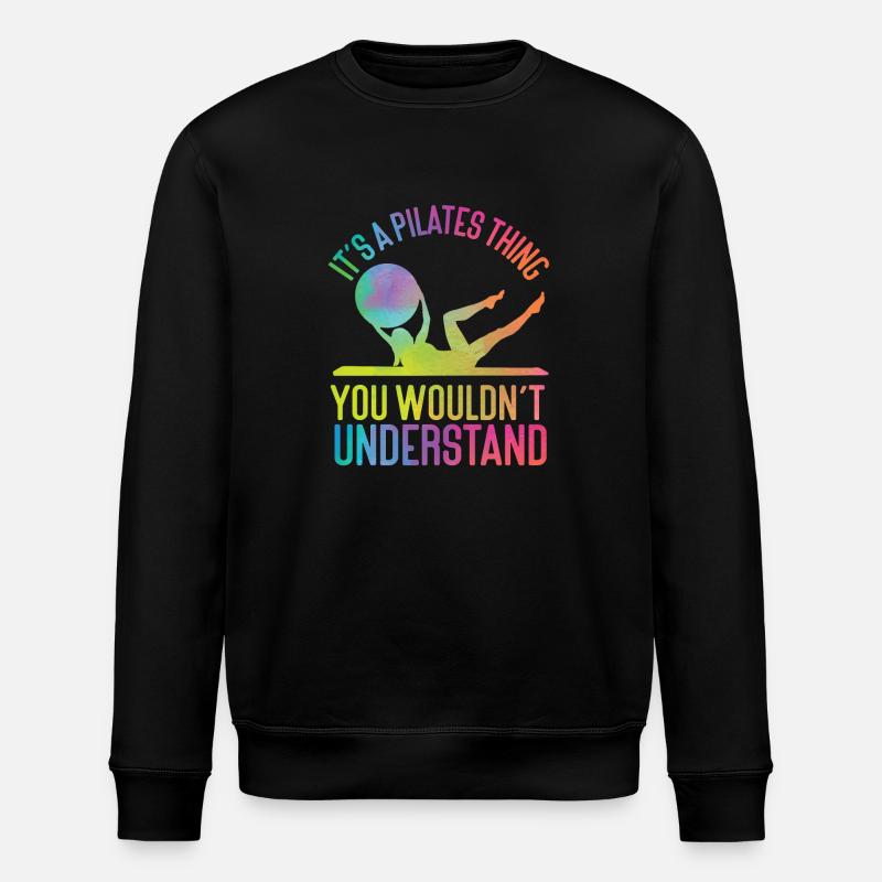 Instructeur de Pilates Enseignant - Sweat bio ROLLER Stanley/Stella Unisexe - noir