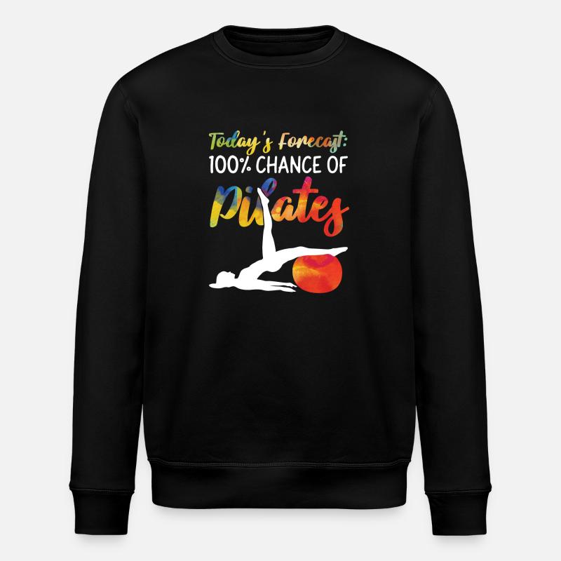 Pilates Instructor Teacher - Stanley/Stella Unisex Bio-Sweatshirt ROLLER - Schwarz