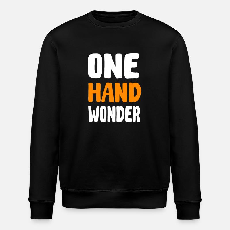 Hand amputee - Stanley/Stella ROLLER Unisex Organic Sweatshirt - black