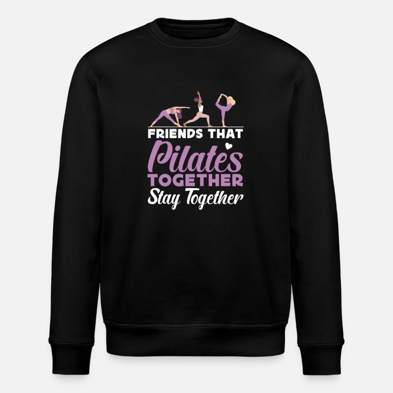 Instructeur de Pilates Professeur Amis - Sweat bio ROLLER Stanley/Stella Unisexe - noir