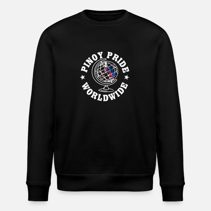 Idée cadeau fierté philippine - Sweat bio ROLLER Stanley/Stella Unisexe - noir