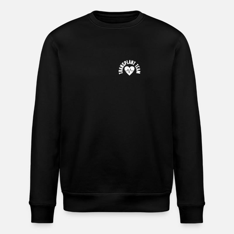 Transplant Team - Stanley/Stella Unisex Bio-Sweatshirt ROLLER - Schwarz