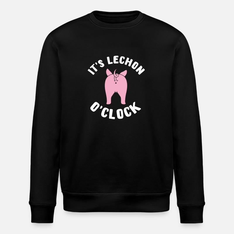 Lechon Time Drôle Cadeau Philippin - Sweat bio ROLLER Stanley/Stella Unisexe - noir