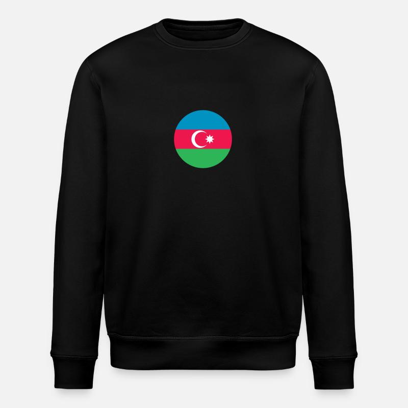 Azerbaïdjan Drapeau de l’Azerbaïdjan - Sweat bio ROLLER Stanley/Stella Unisexe - noir