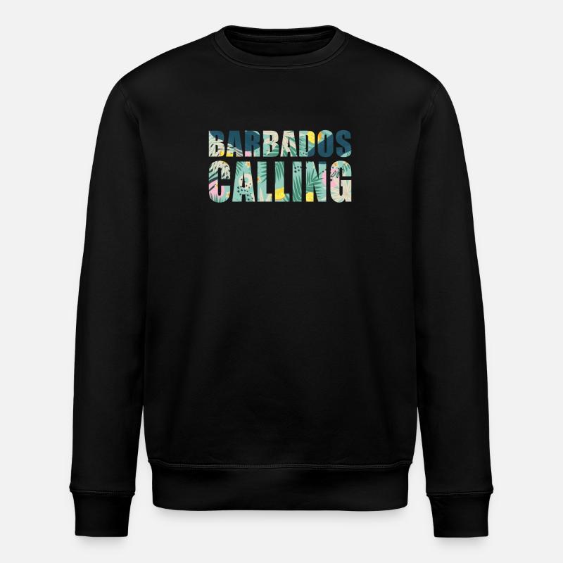 Barbade Souvenir Vacances Barbade Calling - Sweat bio ROLLER Stanley/Stella Unisexe - noir
