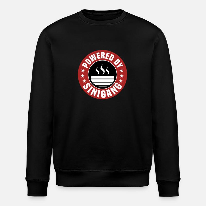 Powered by Sinigang - Stanley/Stella ROLLER Unisex Organic Sweatshirt - black